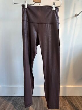 Lulu Lemon Align Rib HR Pant 25" Shine